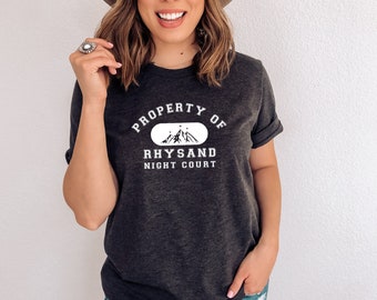 Athletic Jersey Style Shirt,Gym shirt,Night Court shirt,Bat Boys T-Shirt,Bookish,ACOTAR, ACOMAF, Feyre, Fantasy book, bookish shirt, rhysand