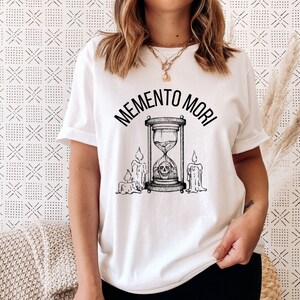 Memento Mori Shirt, Carpe Diem T-Shirt, gothic shirt, witchy clothing