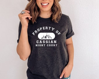 Athletic Jersey Style Shirt,Gym shirt,Night Court shirt,Bat Boys T-Shirt,Bookish,ACOTAR, ACOMAF, Feyre, Fantasy book, bookish shirt,Cassian