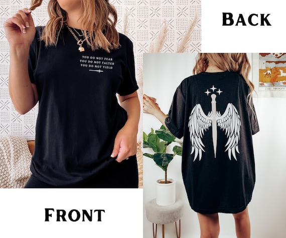 Valkyrie ACOTAR T-Shirt: Azriel Shadowsinger, Bat Boys Bookish Tee