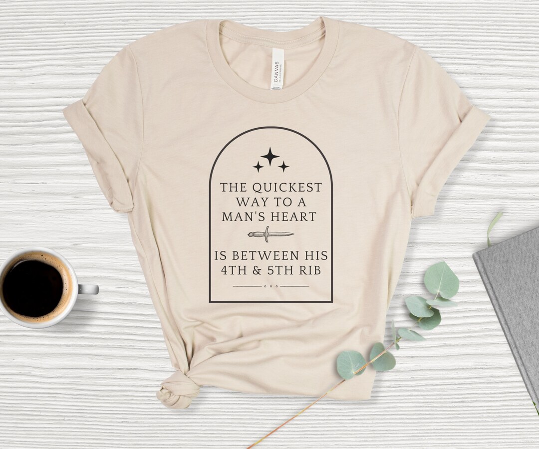 Quickest Way to a Man's Heart, Bookish, ACOTAR, ACOMAF - Etsy Canada