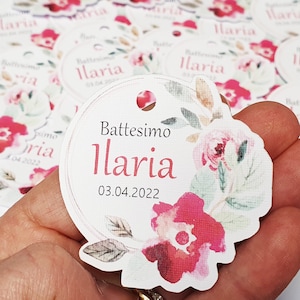 Aanpasbaar kaartlabel voor doop, verjaardag, afstuderen, huwelijk, geboorte, huwelijksgunstkaart