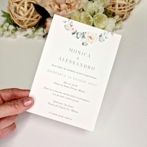 Blumenhochzeitseinladungen, schicke Hochzeiten, wirtschaftliche Einladungen