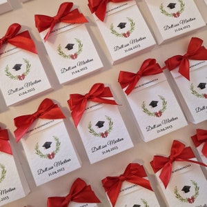 Personalized favor holder, DIY graduation favors