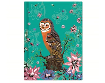 Hard Cover Journal, Vintage Galore, Nathalie Lete, Blank Notebook, 7.3" x 5.2"