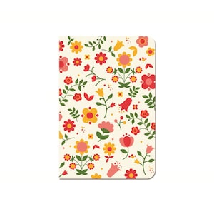 Cuaderno Stitch Bound Mini Grid, 120 páginas, tamaño de bolsillo, 5.5 "x 3.5", tapa blanda, portátil, diario de viaje