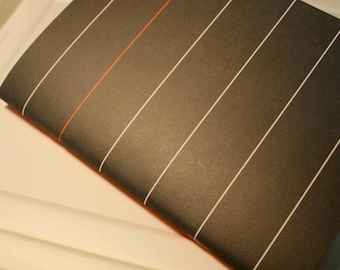 Stripe Undated Weekly Monthly Planner, Retro Design