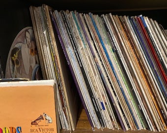 Lot of records- early jazz, big band