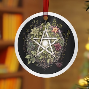 Pagan Christmas Tree Decoration / Winter Solstice Ornaments / Yule Gift /  Witch Symbol / Witchy Decor / Altar Display / Moon Goddess -  Norway