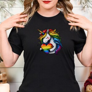 Cute unicorn pride shirt,