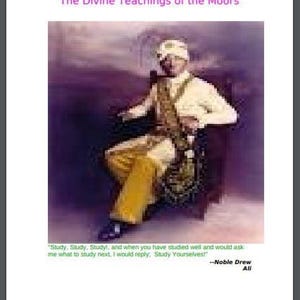The Divine Teachings of the Moors PDF | Moorish Spirituality | Ancient Wisdom | Spiritual Enlightenment & Empowerment eBook | Inner Harmony