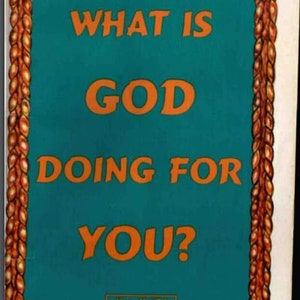 What Is God Doing for You Scroll by Dr. Malachi Z. York PDF | Spiritual Enlightenment, Divine Protection, Higher Purpose, Sacred Wisdom