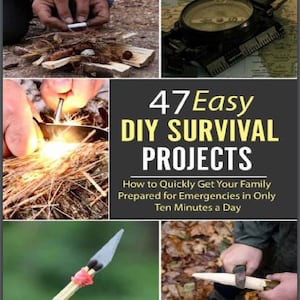 47 Easy DIY Survival Projects Survival Skills Outdoor Survival Preparedness  Emergency Preparedness Survival Gear DIY Projects Ebook PDF