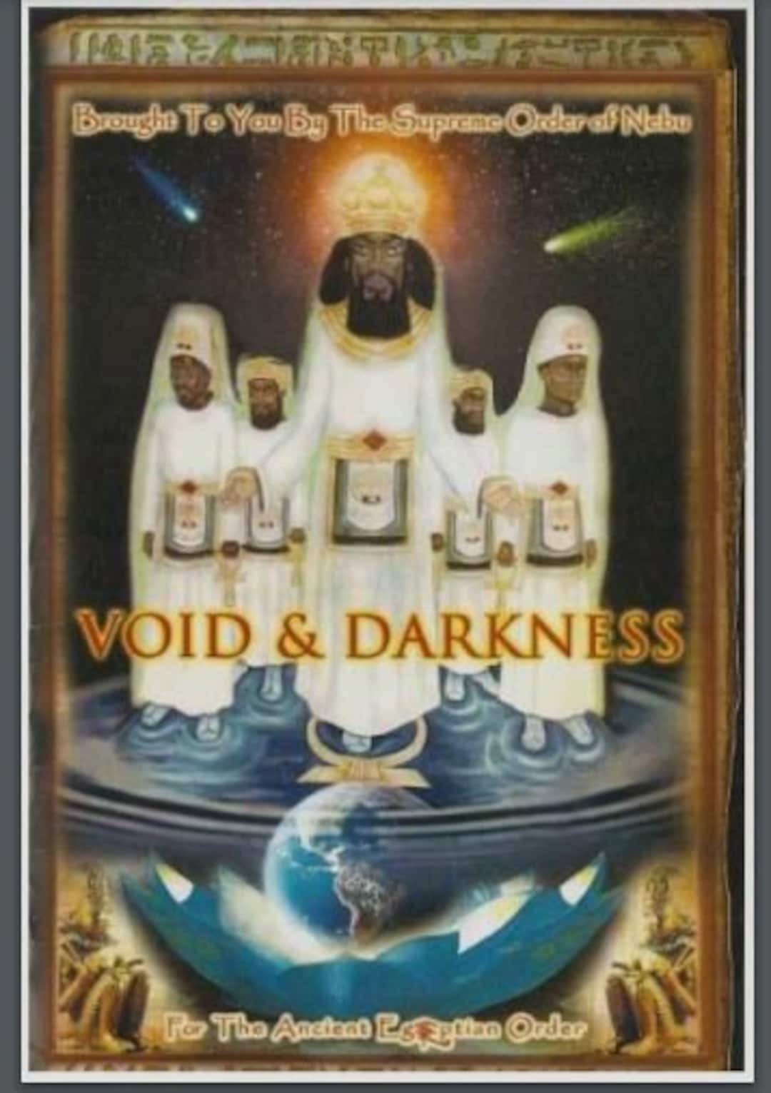 Void and Darkness by Dr. Malachi Z. York Embracing Shadows, Obsidian