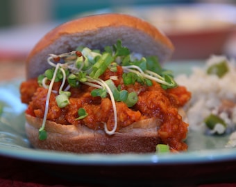 Sloppy Joe Rezept Download * Pflanzlich * Vegan * Rezept * Abendessen * Gesundes Essen * Ernährung * Pflanzlich