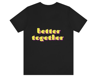 UGC Besties Unisex jersey T-shirt met korte mouwen