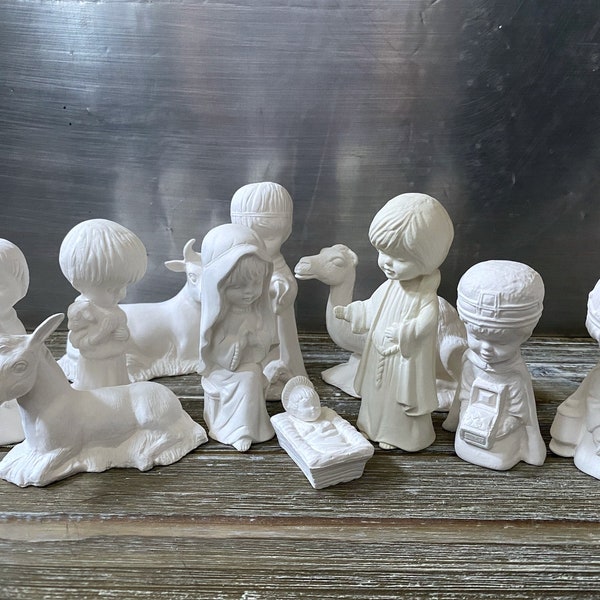 Duncan Kids kerststal Bisque keramiek