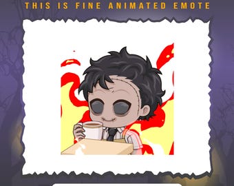 Bubba Sawyer This is Fine Animated Emote - DBD Twitch Emote (Digital File)