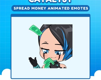 Catalyst Apex Legends Spread Money emote for twitch | Apex animated emotes