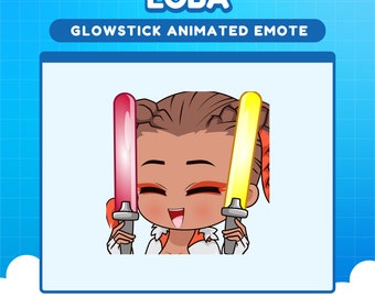 Loba Apex Legends glow stick emote for twitch | Apex animated emotes