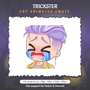 The Trickster dead by daylight Cry emotes / DBD Twitch Emote