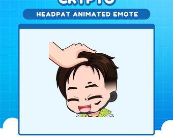 Crypto Apex Legends headpat emote for twitch | Apex animated emotes