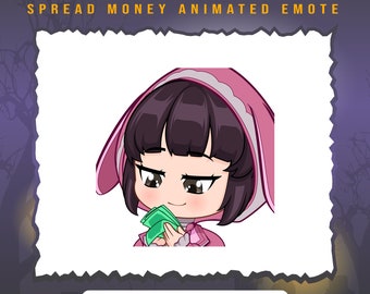 Feng Min dead by daylight Spread money emote / DBD Twitch Emote