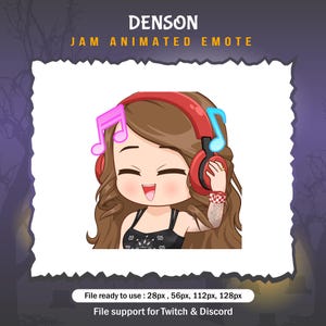 Denson dead by daylight Jam emotes / DBD Twitch Emote