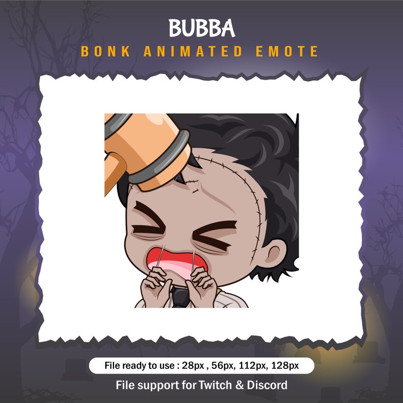 Bubba Dead by Daylight Bonk Emotes / DBD Twitch Emote - Etsy