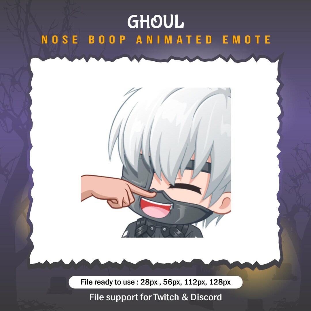 Ghoul Dead by Daylight Nose Boop Emotes / DBD Twitch Emote - Etsy