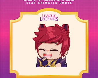 Sett League of Legends Clap emote for Twitch | League of Legends animated emotes