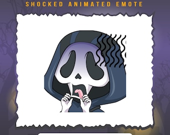 Geistergesicht tot bei Tageslicht Schockiert emotes / DBD Twitch Emote