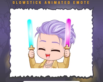 Ji-Woon Hak / The Trickster dead by daylight trickster glowstick emotes / DBD Twitch Emote