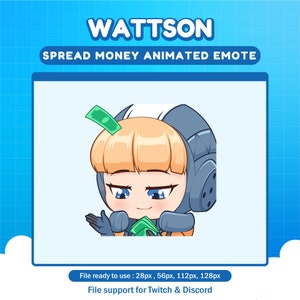 Wattson Apex Legends espalha emote de dinheiro para Twitch | Emotes animados do Apex