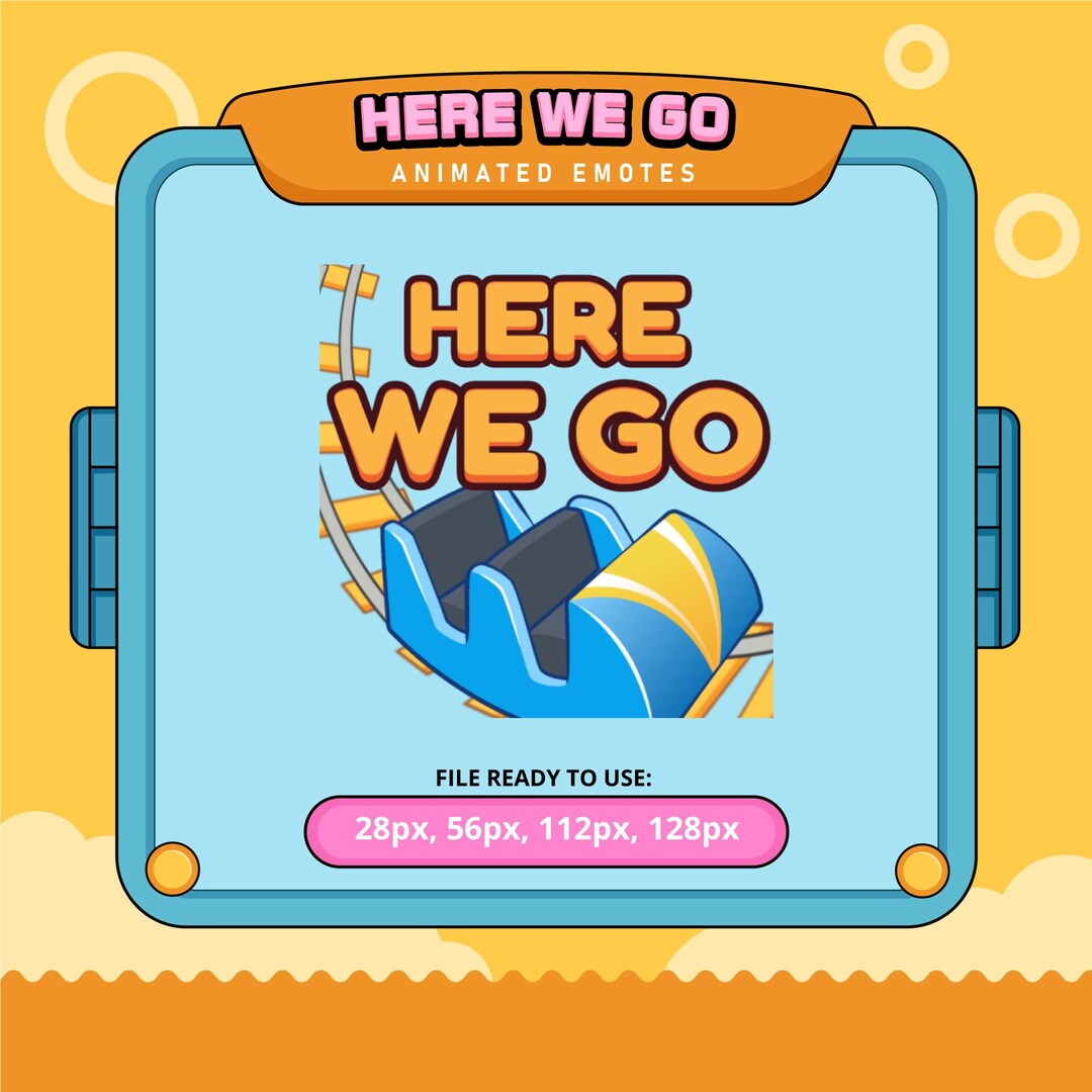 Here We Go Animated Emote | Twitch, Discord (digital Download) - Etsy