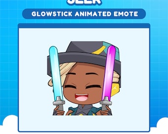 Emote del bastoncino luminoso del veggente Apex Legends per emote animate Twitch/Apex