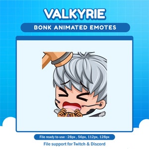 Valkyrie Apex Legends Bonk emote for twitch | Apex animated emotes