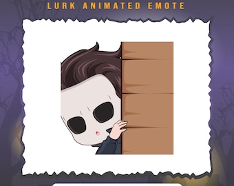 Michael Myers dead by daylight lurk emote / DBD Twitch Emote