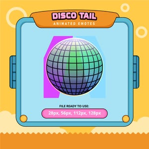 Disco Ball animierte Emotes | twitch emotes | Kick Emotes | emoji Zwietracht