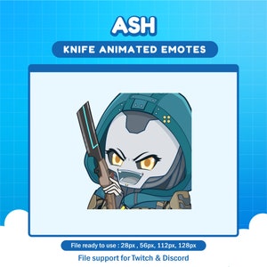 Ash Apex Legends Knife emote for twitch | Apex animated emotes