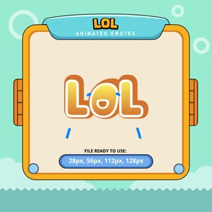LOL animated emotes | twitch emotes | kick emotes | emoji discord