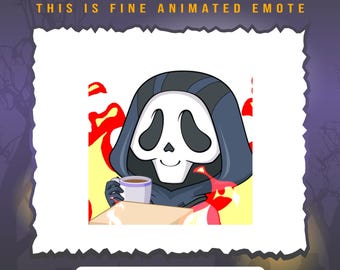 Geister Gesicht tot bei Tageslicht Das ist Fine Emotes / DBD Twitch Emote