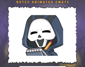 Geistergesicht tot bei Tageslicht Notes Emotes / DBD Twitch Emote