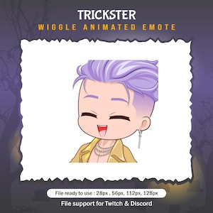 Trickster dead by daylight Wiggle emotes / DBD Twitch Emote