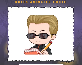 Albert Wesker dead by daylight notes emote / DBD Twitch Emote