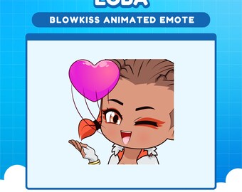 Loba Apex Legends Blows kiss emote for twitch | Apex animated emotes