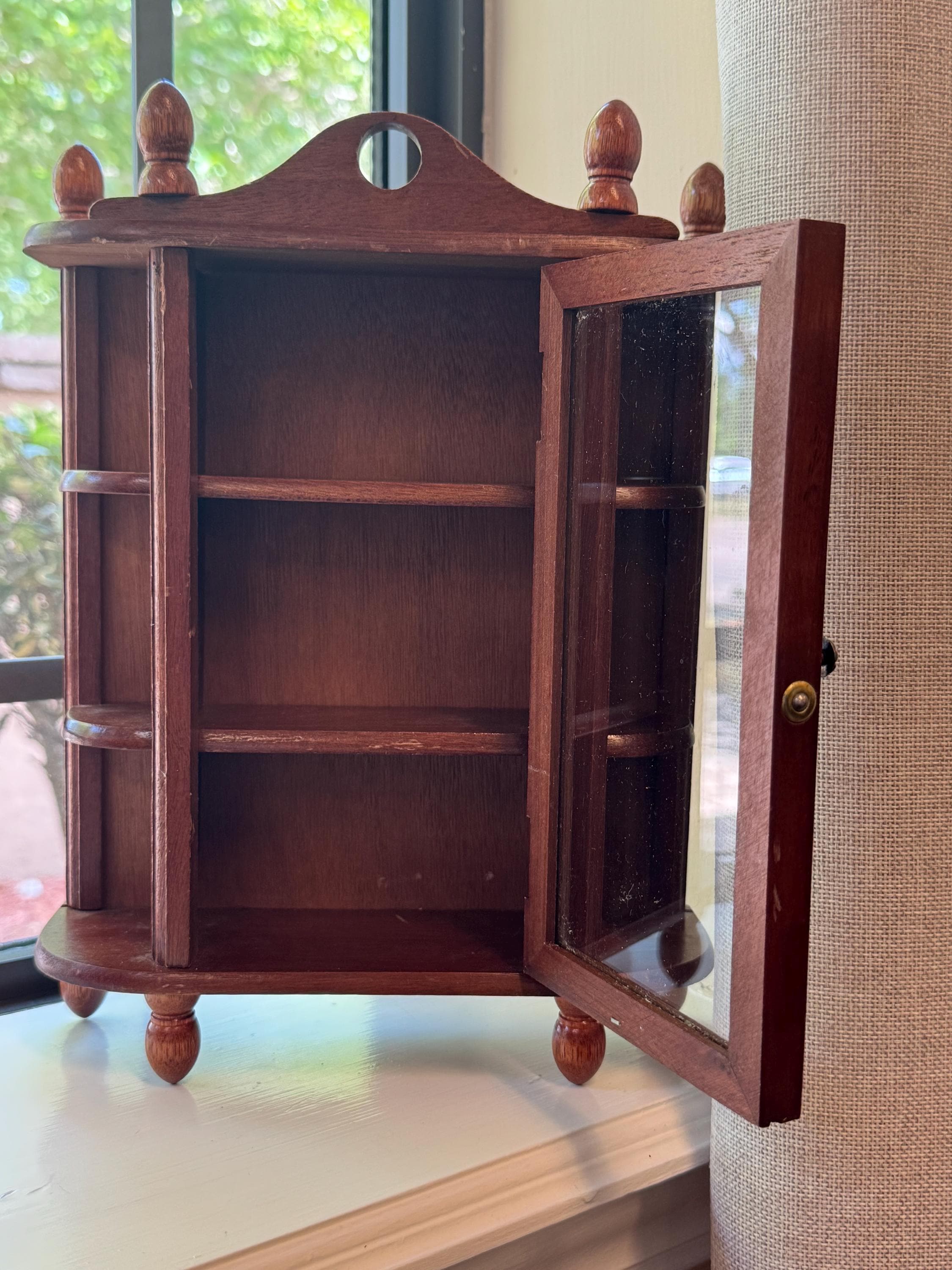 ヴィンテージ glass shelf Vintage Glass Shelf - Etsy