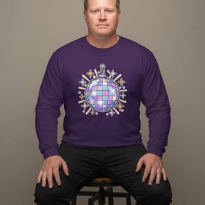 Disco Ball New Year Shirt, Hello 2027 Tee, NYE Party Top, New Year Gift image 10
