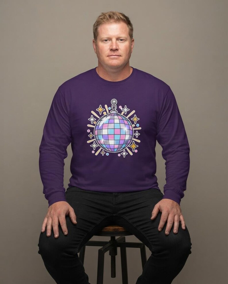 Disco Ball New Year Shirt, Hello 2027 Tee, NYE Party Top, New Year Gift image 10