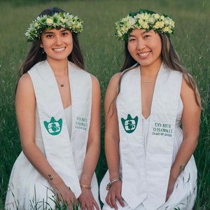 Graduation Stoles, Custom Embroidered